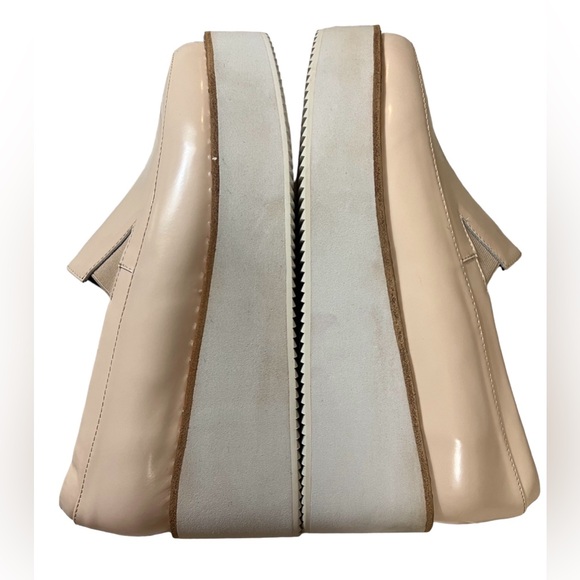 SOLSANA Tabbie Beige Patent platform Mary Jane size 6.5 - Picture 5 of 12